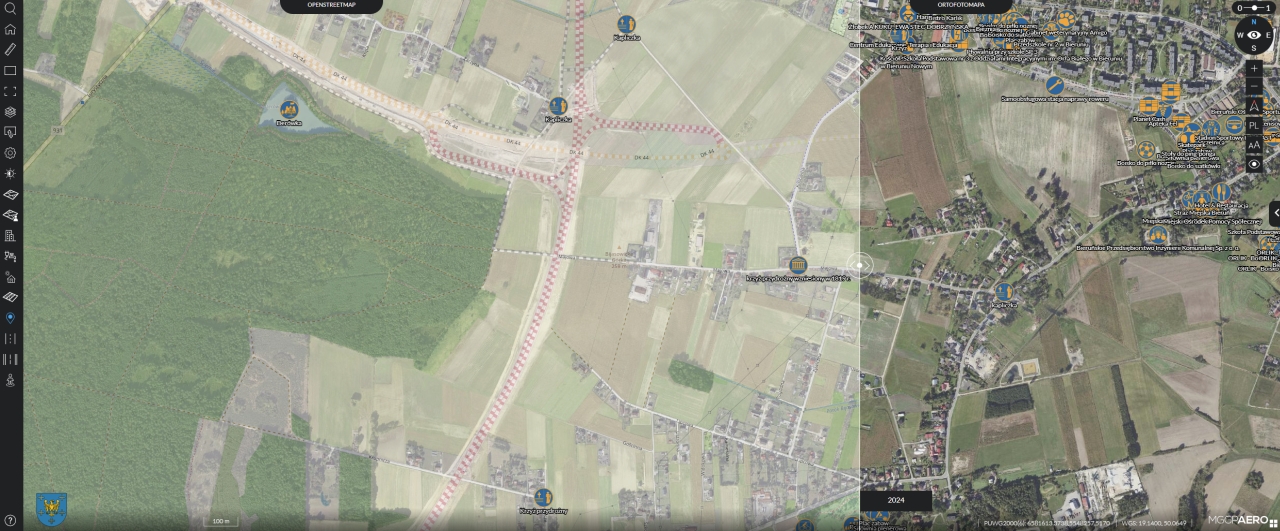 Zrzut ekranu z aplikacji Obliview - Por&oacute;wnywarka