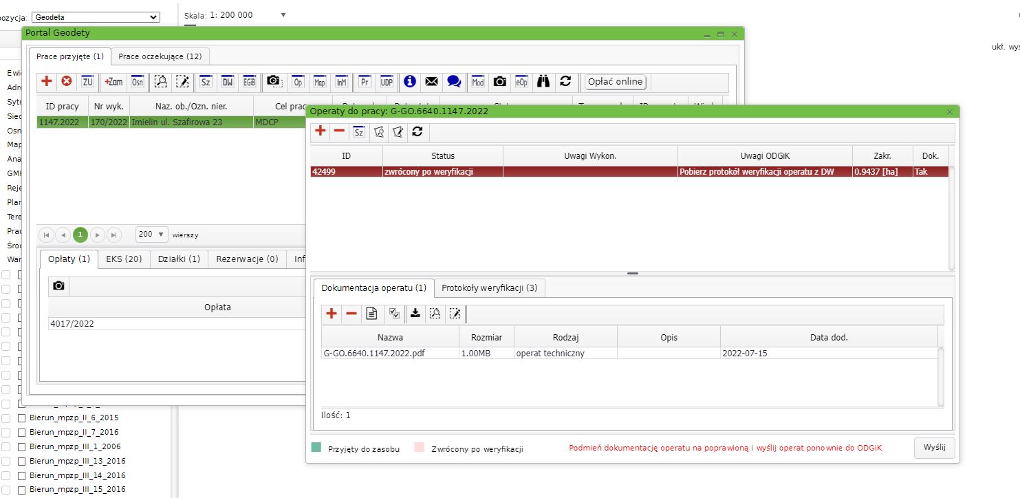 Nowy wygląd okna operatów elektronicznych Nowy wygląd okna operatów elektronicznych
